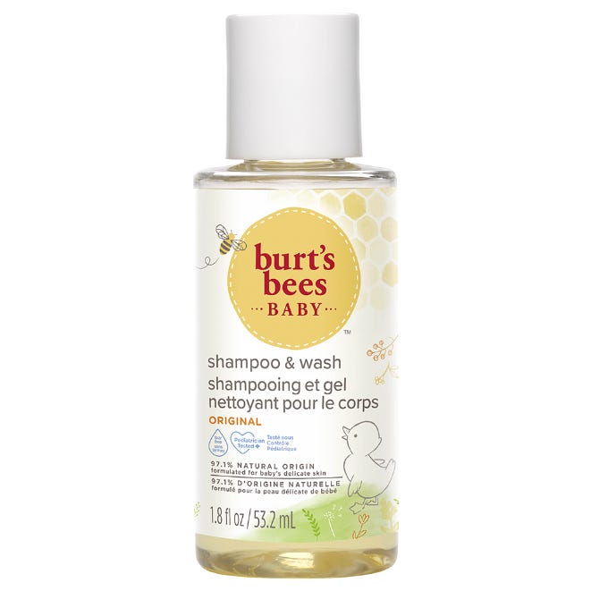 Baby Bee Shampoo Wash Travel Size Burt s Bees