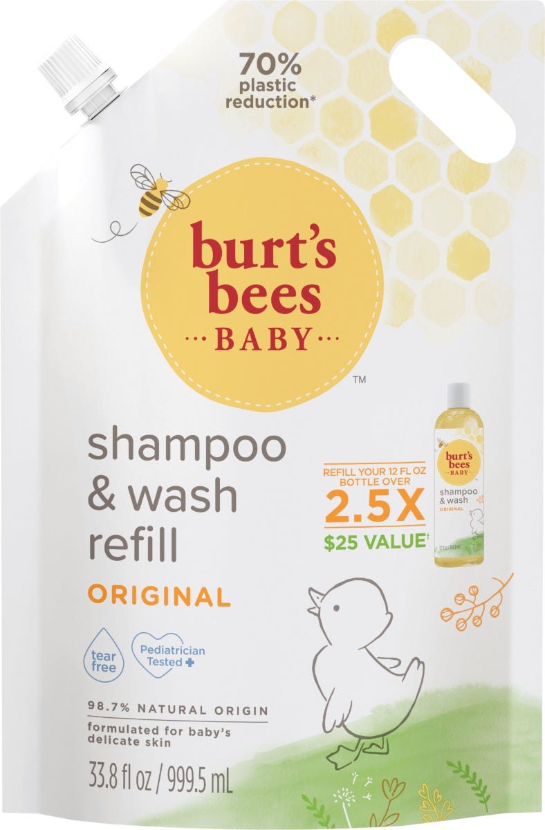 Baby Shampoo Wash Refill Burt s Bees