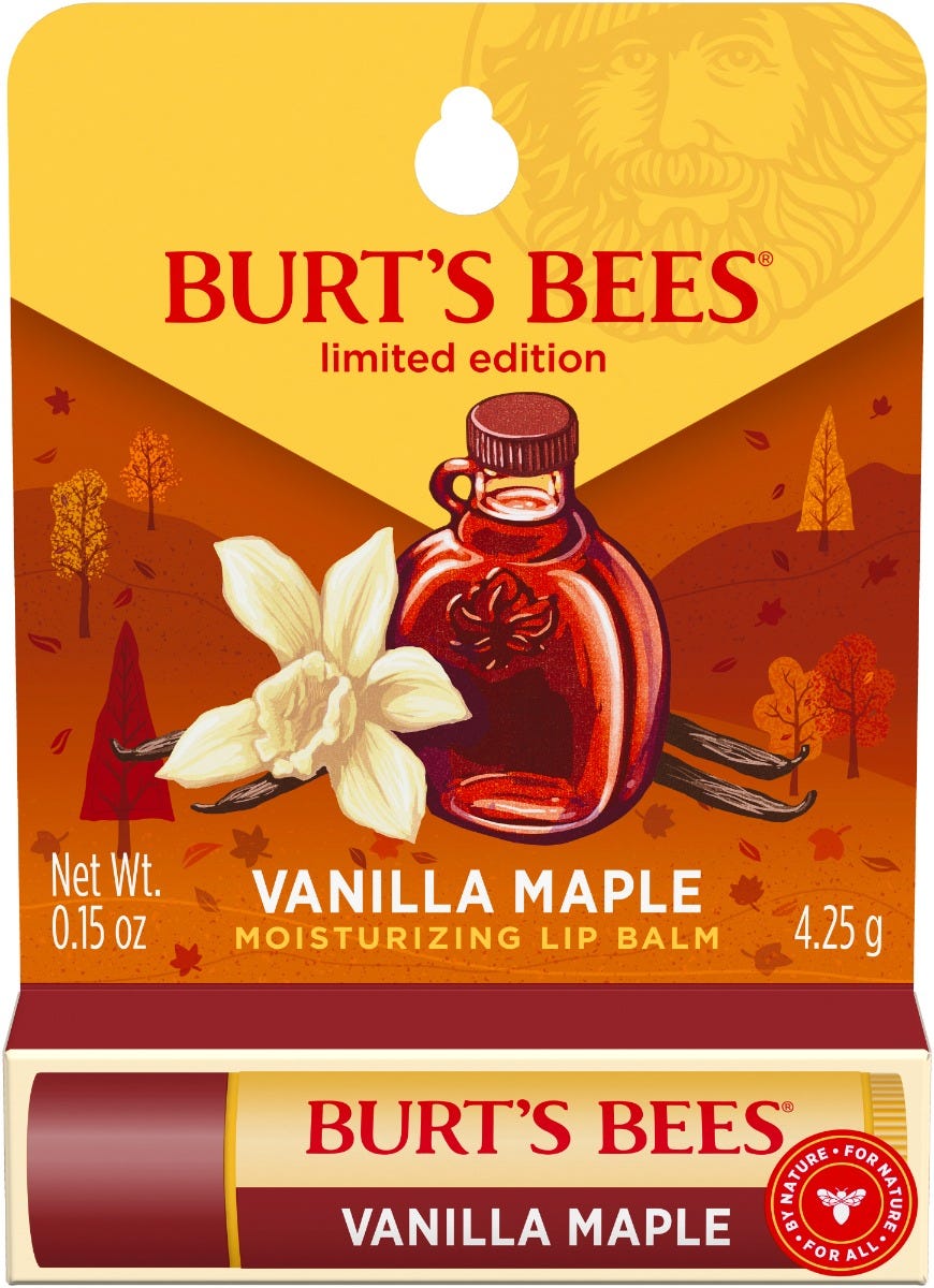 Vanilla Maple Lip Balm Burt s Bees